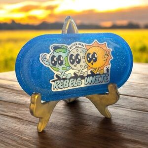 Rebels Unite Coffee Fans Oval Tray